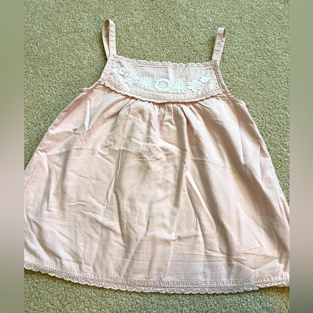 Boden light pink 9-10yr girls fancy top